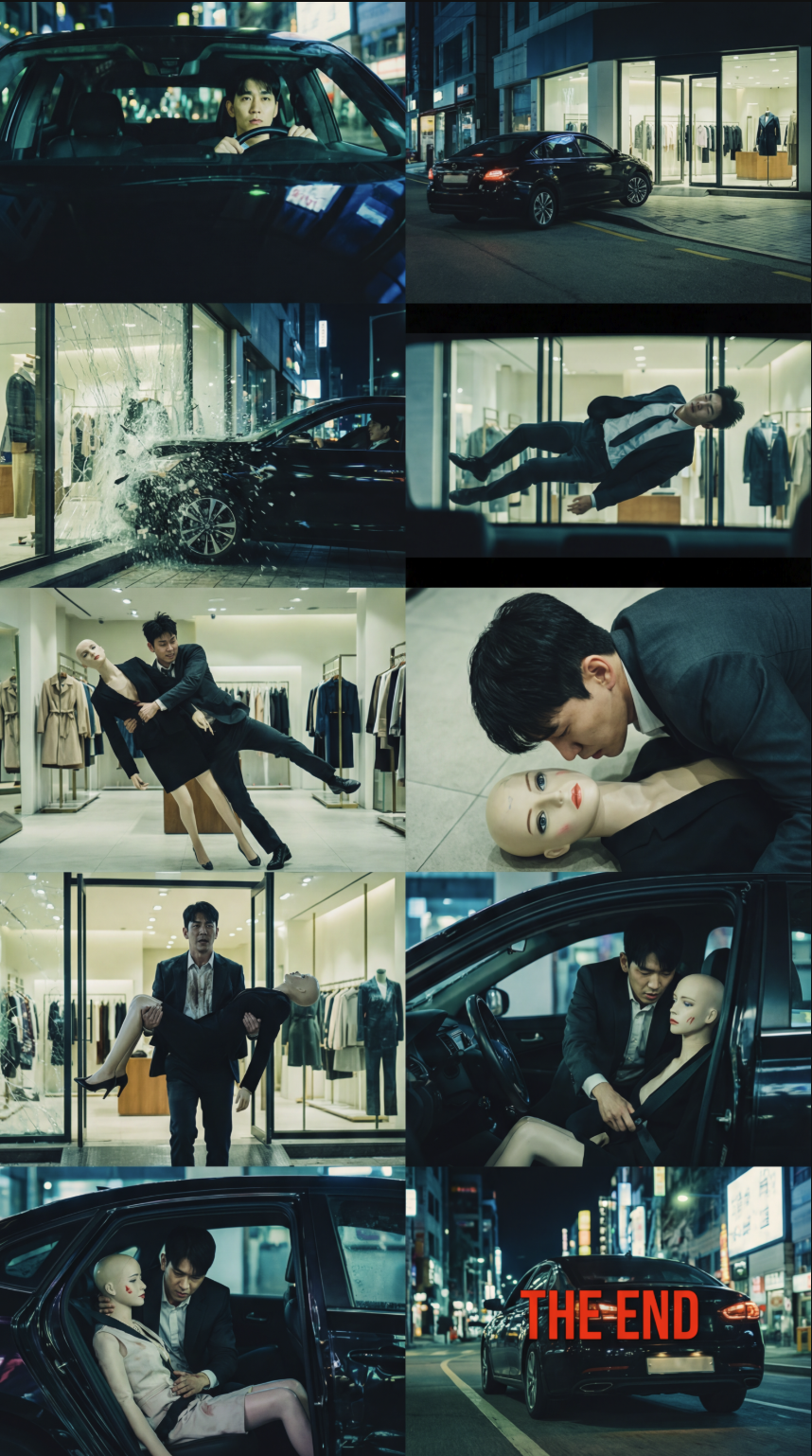 Korean Crash Storyboard